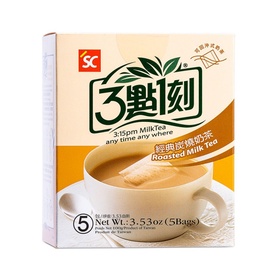台湾原产 3点1刻 炭烧奶茶 5包入 20g*5